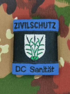 Schulterpatte ZIVILSCHUTZ DC Sanität