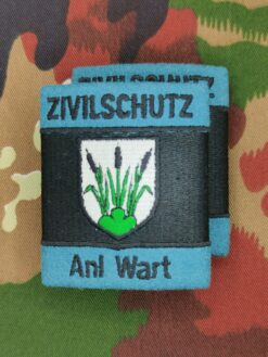 Schulterpatten ZIVILSCHUTZ Anl Wart, Set, Variante 1