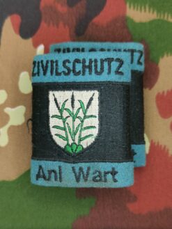 Schulterpatten ZIVILSCHUTZ Anl Wart, Set, Variante 2