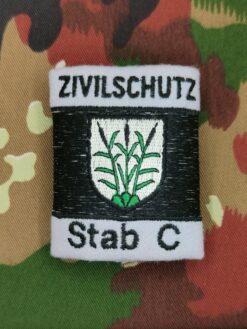 Schulterpatte ZIVILSCHUTZ Stab C