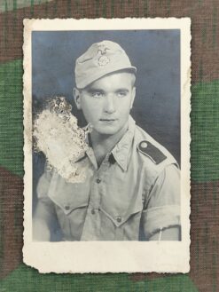 Postkarte, Waffen-SS, SS-Schütze, Tropenuniform