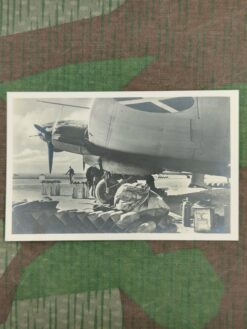 Postkarte, Luftwaffe, Flugzeug Heinkel He 111