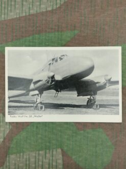 Postkarte, Luftwaffe, Flugzeug Focke-Wulf Fw 58 „Weihe“, Variante 1