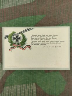 Postkarte, Eisernes Kreuz 2. Klasse