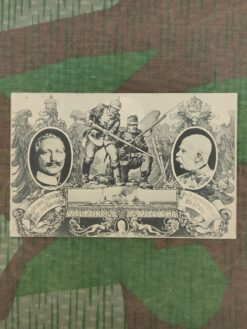Postkarte, Kaiser Franz Joseph I. und Kaiser Wilhelm II.