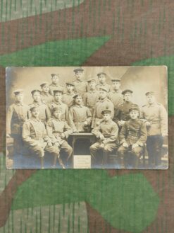 Postkarte, Gruppenfoto Soldaten