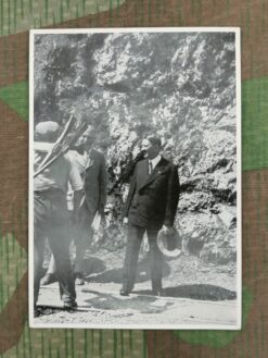 Zigarettenbild, Sammelwerk Nr. 15, Gruppe 62, Bild Nr. 117, Begegnung auf der neuen Alpenstrasse