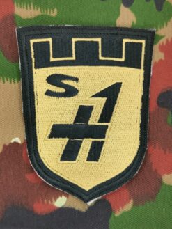 Verbandsabzeichen Festungswachtkorps Sicherheitsdétachement 1, Versuch, Variante 3