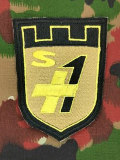 Verbandsabzeichen Festungswachtkorps Sicherheitsdétachement 1, Versuch, Variante 2