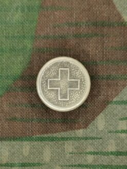 Uniformknopf Ord. 1914 für Mannschaft, 16 mm, messingfarben, Schärer, Variante 1