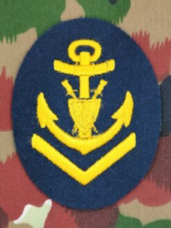 Ärmelabzeichen Volksmarine Militärjustiz, Obermaat