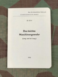 Reglement 53.121 d, Das leichte Maschinengewehr (Lmg. und laf. Lmg.), 1958