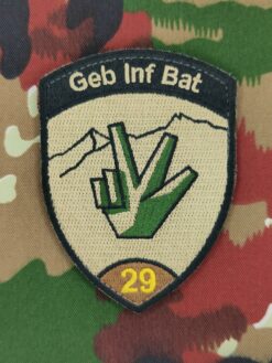 Verbandsabzeichen Geb Inf Bat 29 Kp 2, Variante 2
