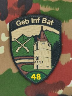 Verbandsabzeichen Geb Inf Bat 48 Kp 1