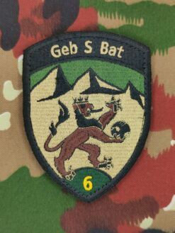 Verbandsabzeichen Geb S Bat 6 Kp 1
