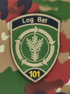 Verbandsabzeichen Log Bat 101 Stabskp