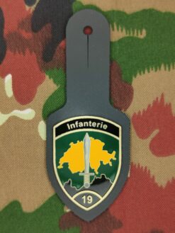 Brusttaschenanhänger Militärpolizeischule 19