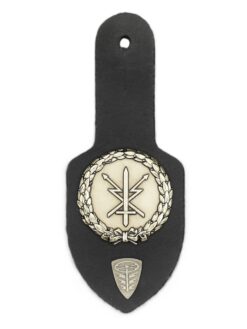 Brusttaschenanhänger Führungsstaffelsoldat mit Spezialistenabzeichen Fahrer B1 / C1
