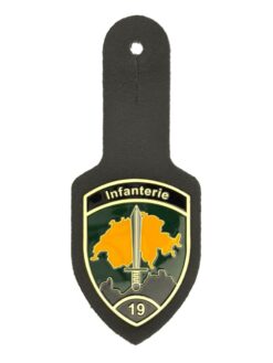 Brusttaschenanhänger Militärpolizeischule 19