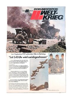 Magazin, DAS III REICH, II. WELTKRIEG, Faltblatt