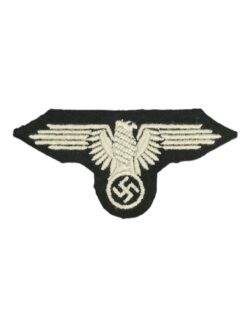 Ärmeladler, Waffen-SS, für Mannschaften, gestickt, Variante 1, Reproduktion