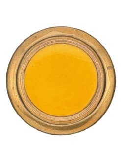 Kokarde Ord. 1898 zu Feldmütze für Mitrailleur Kp 1+3, Gold