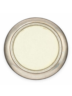 Kokarde Ord. 1898 zu Feldmütze für Infanterie Stab, Silber, Variante 1