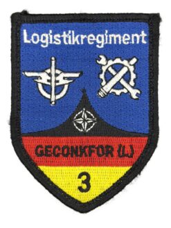 Verbandsabzeichen Logistikregiment 3 GECONKFOR (L)