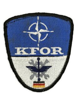 Verbandsabzeichen KFOR, Klett, Variante 2
