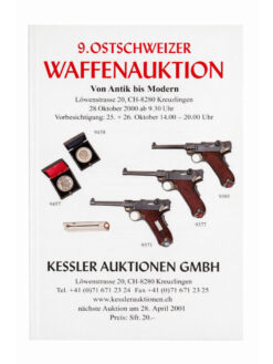 Katalog, Ostschweizer Waffenauktion Nr. 09, 2000