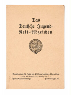 Urkunde, Das Deutsche Jugend-Reit-Abzeichen