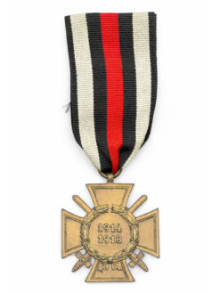 Ehrenkreuz für Frontkämpfer mit Band, T. H. W.