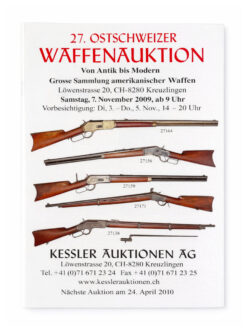 Katalog, Ostschweizer Waffenauktion Nr. 27, 2009