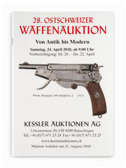 Katalog, Ostschweizer Waffenauktion Nr. 28, 2010