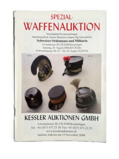 Katalog, Spezial-Waffenauktion, 2004