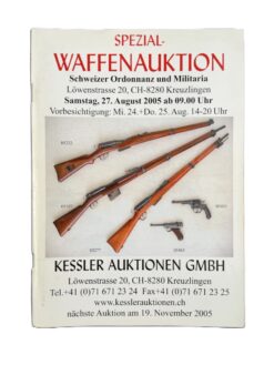 Katalog, Spezial-Waffenauktion, 2005