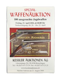 Katalog, Spezial-Waffenauktion, 2010