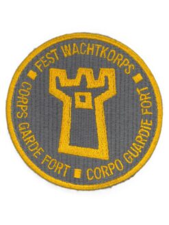 Verbandsabzeichen FEST WACHTKORPS, Variante 1, Klett