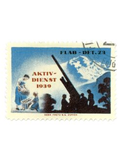 Soldatenmarke 1939, Flab Det 23, mit Stempel