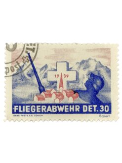 Soldatenmarke 1939, Flab Det 30, Variante 2, mit Stempel
