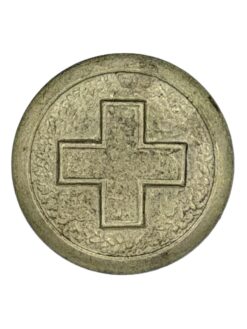 Uniformknopf Ord. 1914 für Mannschaft, 16.4 mm, messingfarben, Huguenin