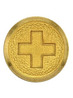 Uniformknopf Ord. 1914 für Offiziere, 16.3 mm, Gold, Huguenin