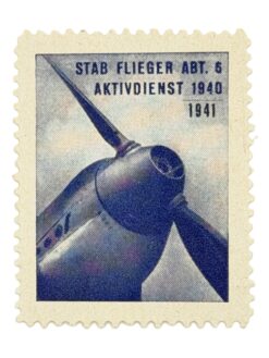 Soldatenmarke 1940/41, Flieger Abt 6 Stab