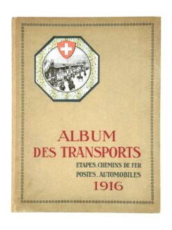 Album Des Transports 1916, mit Widmung