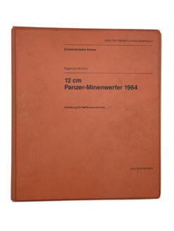 Reglement 65.335 d, 12 cm Panzer-Minenwerfer 1964 Anleitung für Waffenmechaniker, 1987