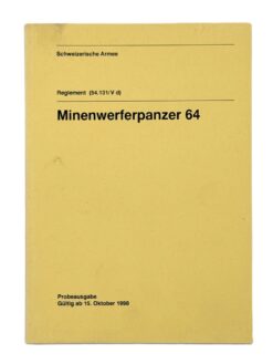 Reglement 54.131/V d, Minenwerferpanzer 64, 1998