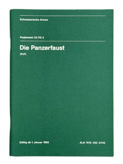 Reglement 53.112 d, Die Panzerfaust (PzF), 1996