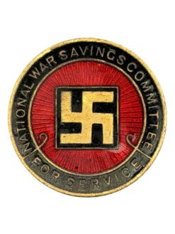 Abzeichen NATIONAL WAR SAVINGS COMMITTEE FOR SERVICE